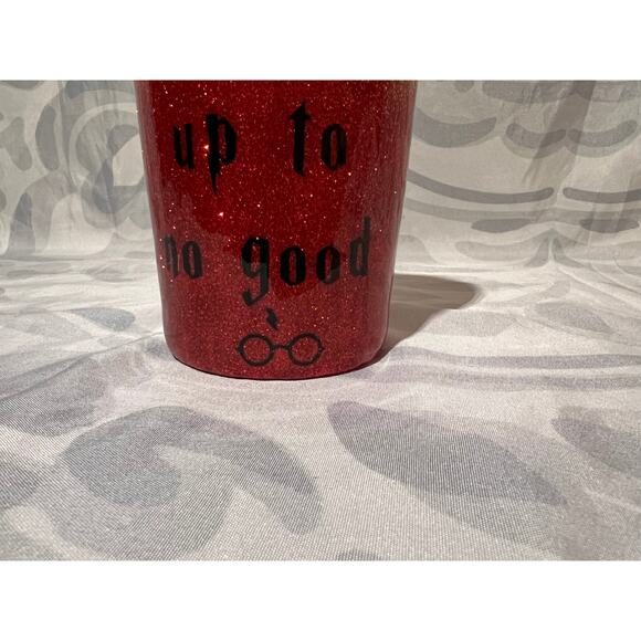 Harry Potter "I Solemnly Swear" Griffyndor 7" Touit Luxe Glitter Resin Reusable - Picture 2 of 10